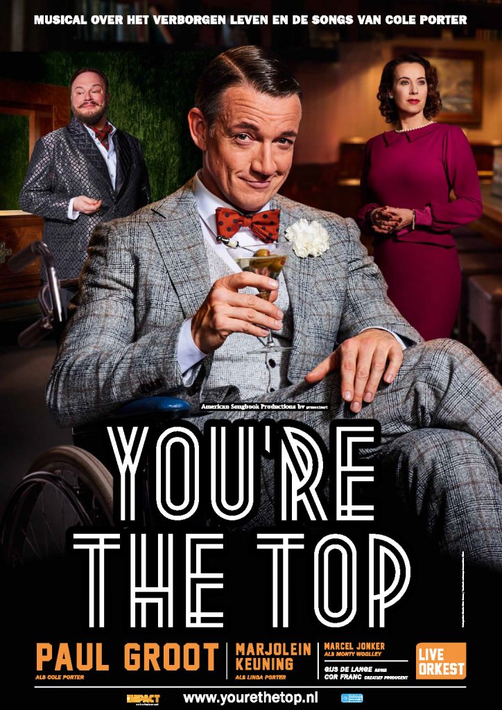 you're-the-top-affiche-theater-voorstelling-american-songbook-paul-groot-marjolein-keuning